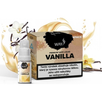 WAY to Vape Vanilla 4 x 10 ml 6 mg