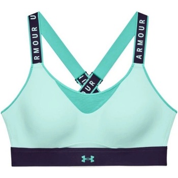 Under Armour Дамски сутиен Under Armour Women's Infinity High Blocked Sports Bra - Ментов