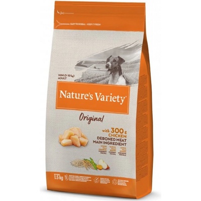 Nature's Variety selected mini Adult dog s kuracím 1,5 kg