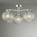 där lighting group Där Lighting WAY5350 - Плафон за баня, повърхностен монтаж WAYNE 3xG9/3W/230V IP44 хром (EN0799)