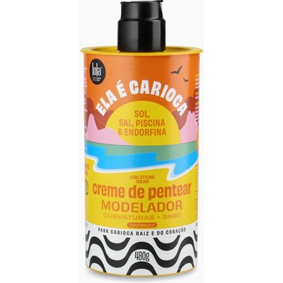 Lola Cosmetics Ela é Carioca Creme de Pentear Modelador Curvaturas +4ABC 480 g