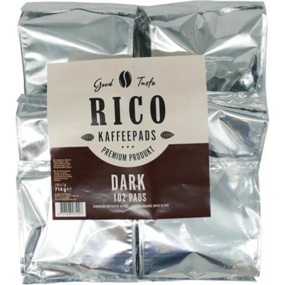 Rico Dark kávové pody 102 ks