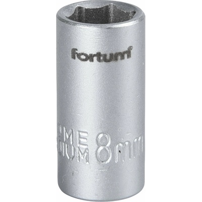 Kľúč nástrčný, hlavica, 8mm, 1/4”, FORTUM