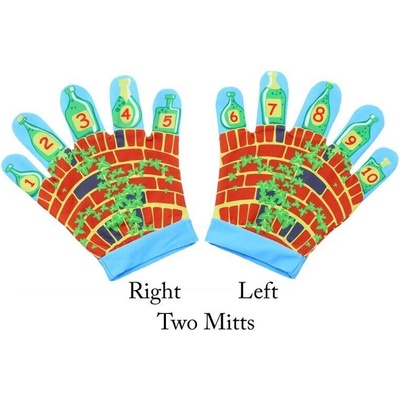 The Puppet Company Комплект кукли ръкавици " Десет зелени бутилки" - The puppet Company (3066)