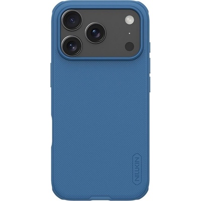 Nillkin iPhone 17 Pro Max NILLKIN SUPER FROSTED PRO пластмасов протектор за телефон, устойчив на удар, грапава повърхност, СИНЬО GP-175295 (GP-175295)