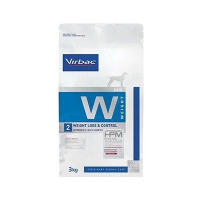 Virbac VET HPM Dog Weight Loss & Control W2 3 kg