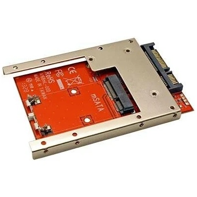 Roline Redukce SATA 22 pin -> mSATA , držák SSD, rozměr 2,5" (11.03.1567) - 11.03.1567
