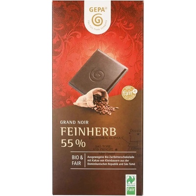 Gepa Bio hořká 55 % , 100 g