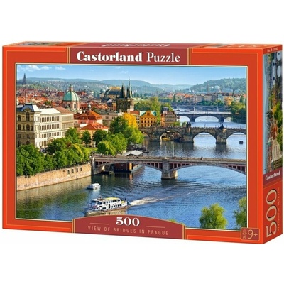 Castorland Pražské mosty 500 dielov
