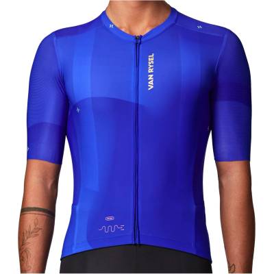 VAN RYSEL Фланелка с къс ръкав за колоездене Van rysel Jersey RCR Short Sleeve Cycling jersey - Indigo Blue - размер XXL (056-4206-0215)