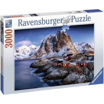 Ravensburger Пъзел Ravensburger от 3000 части - Хамной Лофотен, Норвегия (17081)