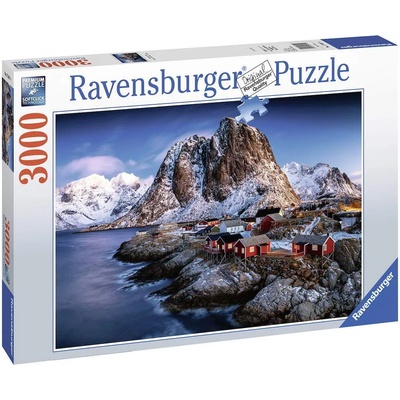 Ravensburger Пъзел Ravensburger от 3000 части - Хамной Лофотен, Норвегия (17081)