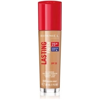 Rimmel Lasting Finish 25H tekutý make-up SPF 20 350 Golden Honey 30 ml