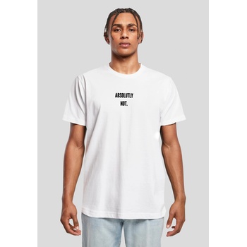 Mister Tee Мъжка тениска в бяло Mister Tee Absolutely NotUB-MT2371-00220 - Бял, размер M