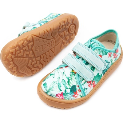 Froddo detské barefoot plátenky canvas mint