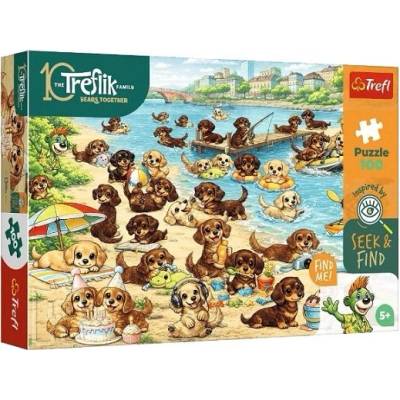 Trefl Seek & Find Jazvece a Treflíci 100 dielov