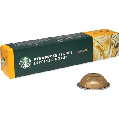 Starbucks Blonde Espresso Roast kompatibilná s Nespresso 10 kapsule