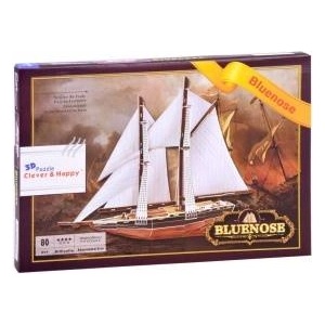 Jokomisiada 3D Puzzle ship sailing ship BLUENOSE 80 ele ZA2906