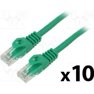Lanberg PCU5-20CC-0200-G Patch U/UTP Cat 5e RJ45 vidlice z obou stran lanko CCA
