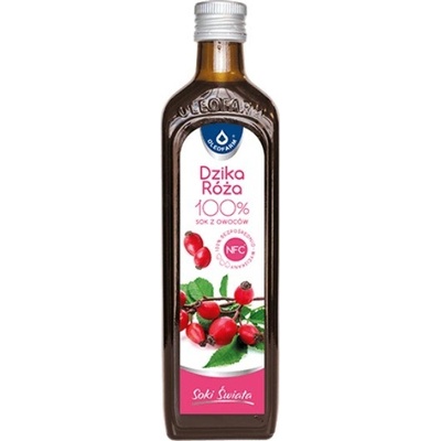 Oleofarm bio šťava z divokej ruže 100% 490 ml
