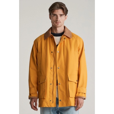 GANT SPRING DECKER JACKET GOLDEN YELLOW