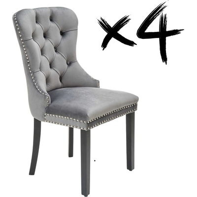 Halmar Miya šedá 4 ks