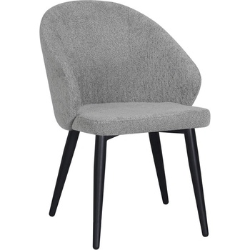 ЕВРОМАР Трапезен стол patya св. сив / черен (070.003.0053)