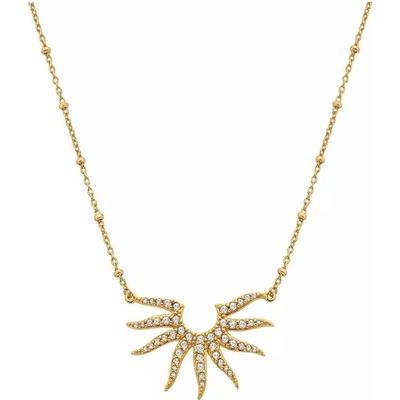 Hot Diamonds Výrazný náhrdelník s diamantmi SOL DN237