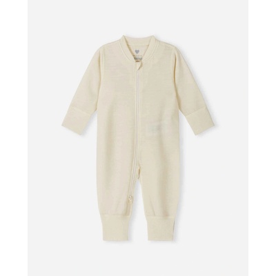Detský overal z merino vlny Reima Syliin off white