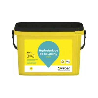 Weber Akryzol - hydroizolační hmota, interiér (15kg)