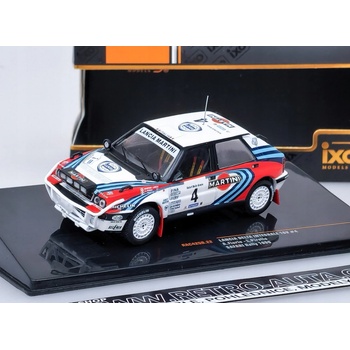 IXO Lancia Delta Integrale 16V No.4 Safari Rally A. Fiorio/L. Piroll 1990 1:4