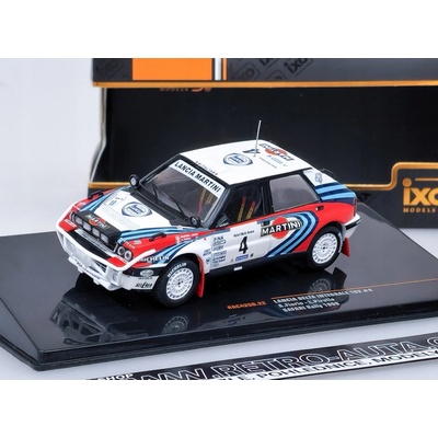 IXO Lancia Delta Integrale 16V No.4 Safari Rally A. Fiorio/L. Piroll 1990 1:4