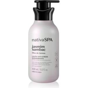 oBoticário Nativa SPA Jasmim Sambac успокояващ лосион за тяло 400ml