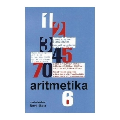 Aritmetika 6 učebnice