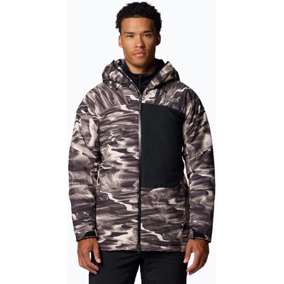 Columbia Мъжко скиорско яке Columbia Winter District III dark stone windblown print