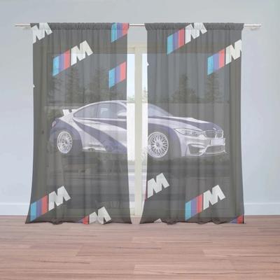 Sablio Záclony MPERFORMANCE Športové auto: 2ks 150x250cm