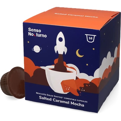 Senso Nocturno | Salted Caramel Mocha - 16 капсули за Dolce Gusto