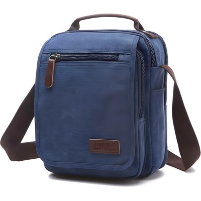 Pánska Crossbody taška ZUOLUNDUO-Modrá