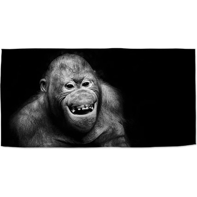 Sablio Ručník s potiskem Orangutan 50 x 100 cm