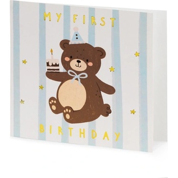 Party Deco Картичка за Рожден Ден "Мече