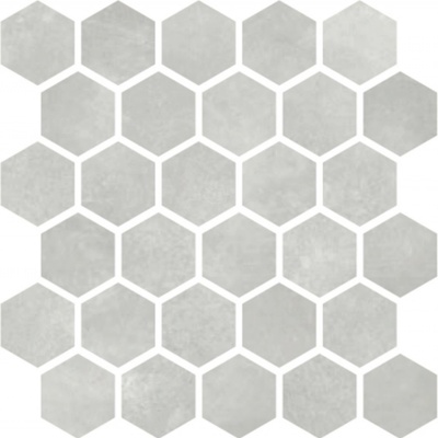 Cir Ceramiche Materia Prima grey vetiver hexagon 27 x 27 cm lesk 1ks
