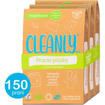 Cleanly Eco Pracie pásiky Fresh Forest 150 praní