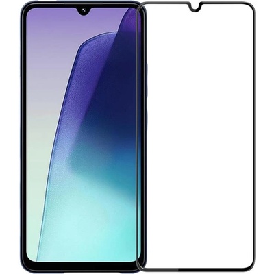 Извит 3D удароустойчив стъклен протектор покриващ целия екран марка MOFI за Xiaomi Redmi 14C - с черна рамка