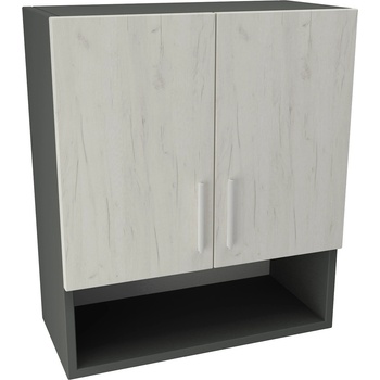 Image 1 of DST Кухненски модул MK-9 dst, 700/600/300, антрацид и бял дъб