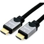 Roline Кабел Roline 11.04. 5855, от HDMI 19(м) към HDMI 19(м), 10m, черен (11.04.5855)