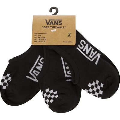 Vans ponožky Basic Canoodle 3 pack Black/White