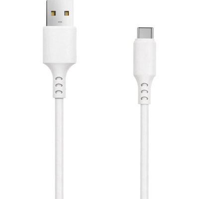 Setty GSM106094 USBA-USBC, 3A, 1m, bílý
