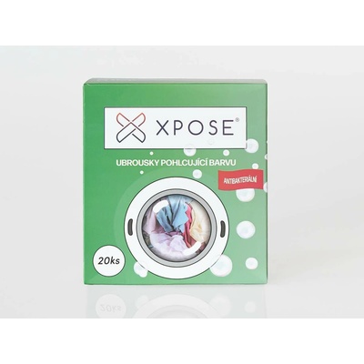 Xpose antibakteriální ubrousky pohlcující barvu 20 ks – Sleviste.cz