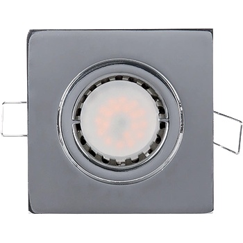ELMARK Led МЕТАЛНА КВАДРАТНА ЛУНА par 16 5, 5w 2700-3000k (92s105ww/sn)