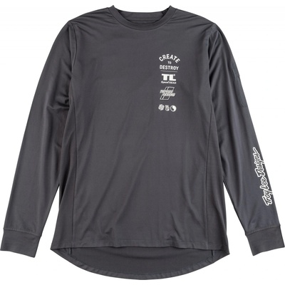 Troy Lee Designs Ruckus Ride Tee destroy carbon